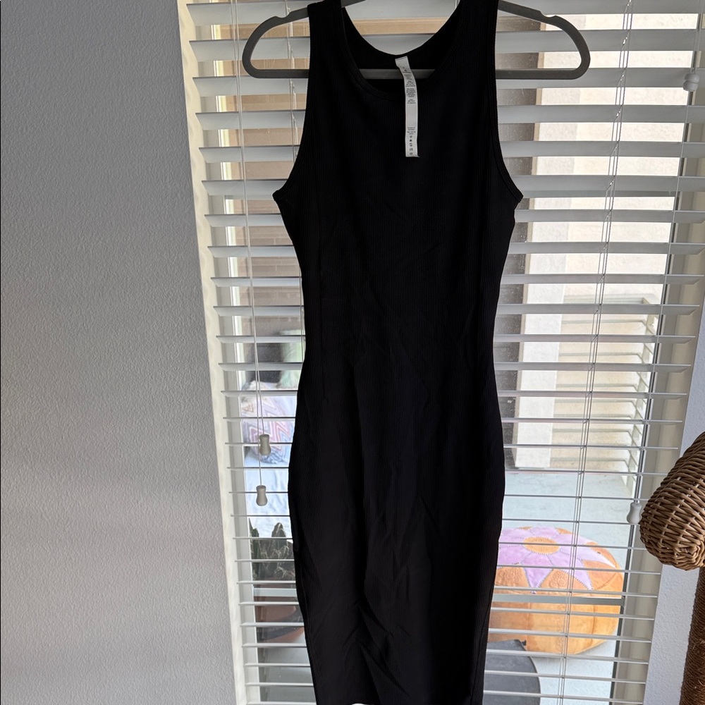 lululemon athletica Black Midi Dress